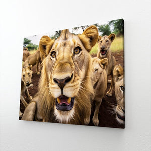 Female Lion Art | MusaArtGallery™