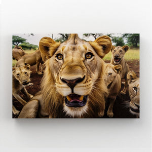 Female Lion Art | MusaArtGallery™