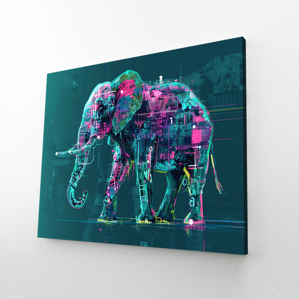 Green Art Elephant | MusaArtGallery™