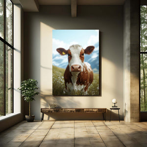 Field Cow Print