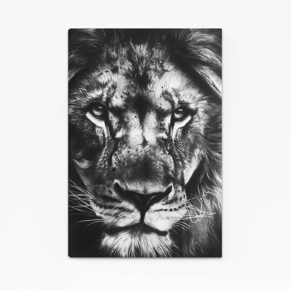 Fierce Gaze Lion Wall Art | MusaArtGallery™