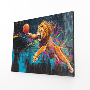 Fierce Lion Wall Art | MusaArtGallery™