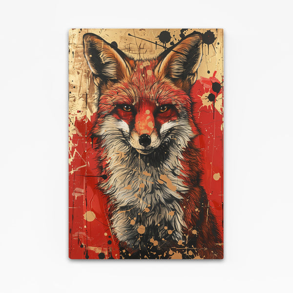 Fiery Gaze Fox Art | MusaArtGallery™