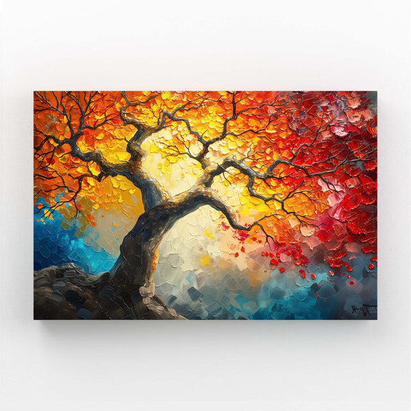 Fiery Glow Tree Art | MusaArtGallery™