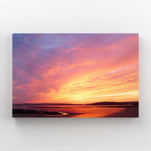 Fiery Twilight Sunset Art | MusaArtGallery™