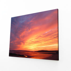 Fiery Twilight Sunset Art | MusaArtGallery™