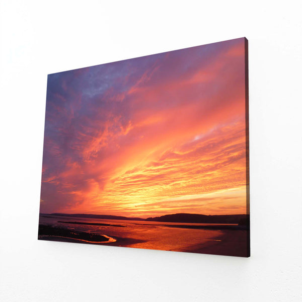 Fiery Twilight Sunset Art | MusaArtGallery™