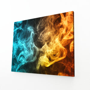 Fire and Ice Abstract Art | MusaArtGallery™