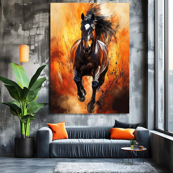 Fire Horse Art