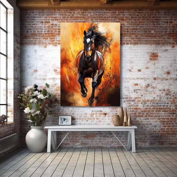 Fire Horse Art
