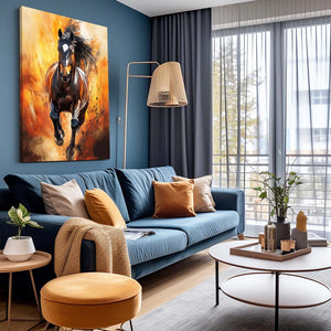 Fire Horse Art