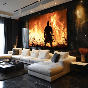 Fire Samurai Art