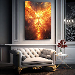 Fire Tree Of Life Wall Art Decor