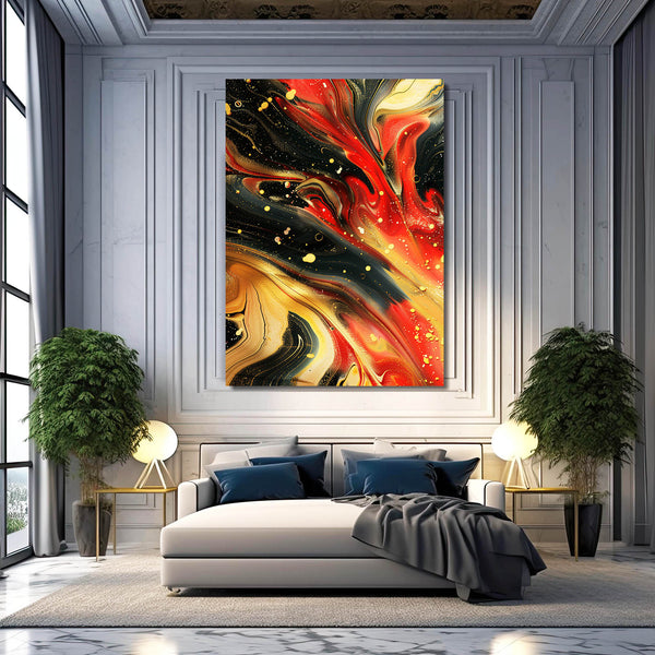 Flame Dance Abstract Art | MusaArtGallery™