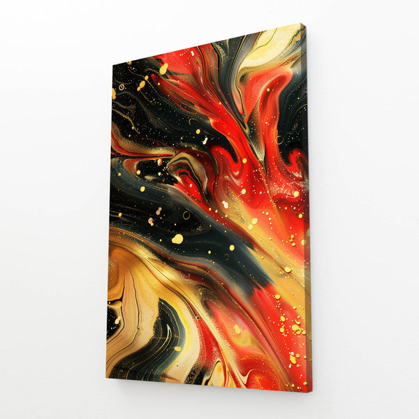 Flame Dance Abstract Art | MusaArtGallery™