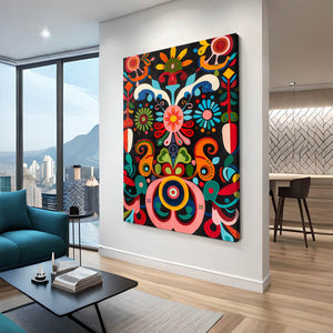 Flora Mexican Wall Art | MusaArtGallery™