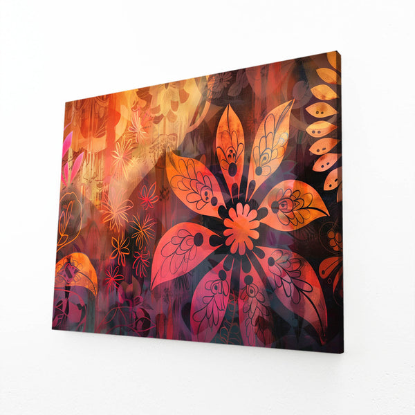 Floral Dreams Mexican Wall Art | MusaArtGallery™