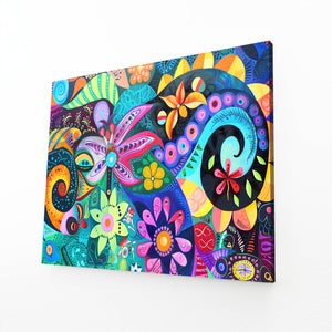 Floral Fantasy Mexican Wall Art | MusaArtGallery™