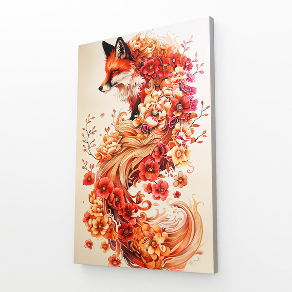 Floral Fox Art | MusaArtGallery™