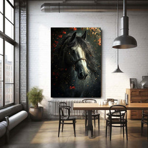 Floral Horse Art