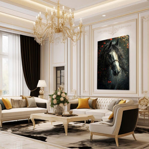 Floral Horse Art