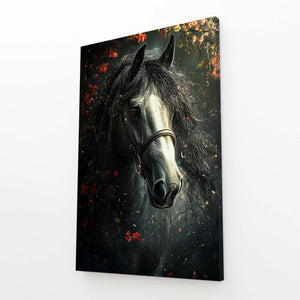 Floral Horse Art