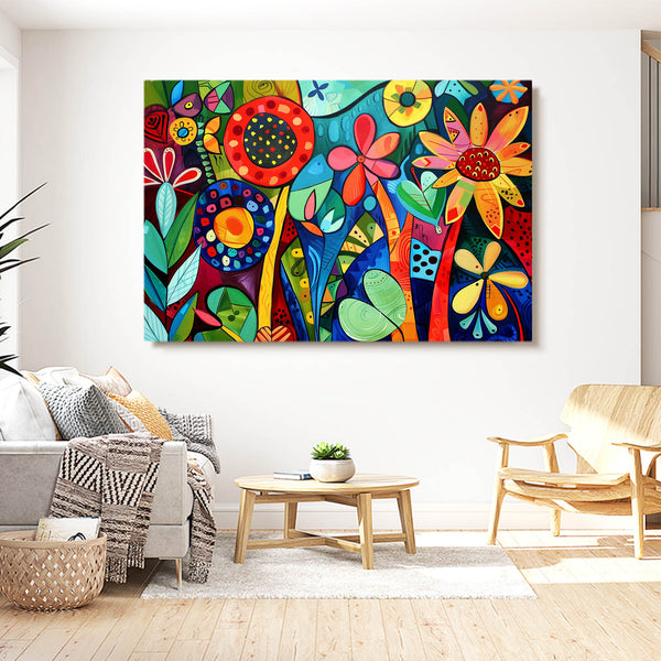 Floral Joy Mexican Wall Art | MusaArtGallery™