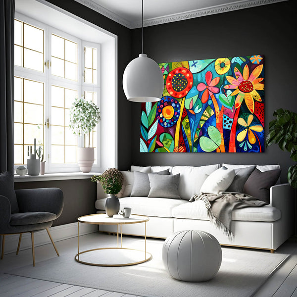 Floral Joy Mexican Wall Art | MusaArtGallery™