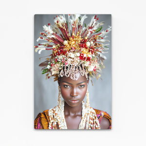 Floral Large African Wall Art