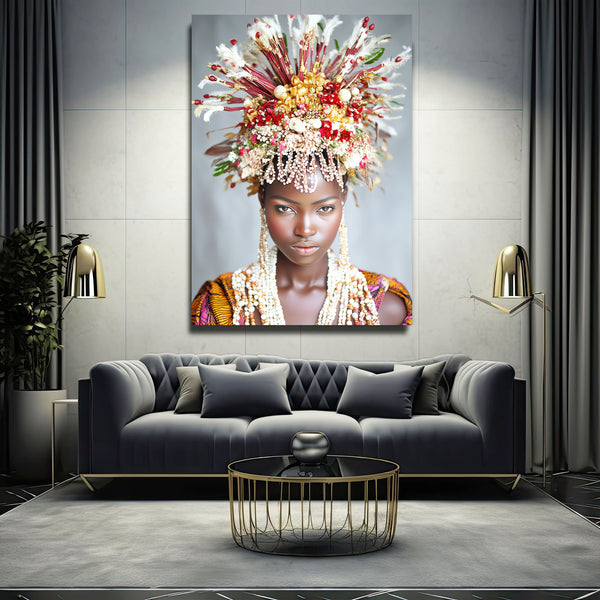 Floral Large African Wall Art