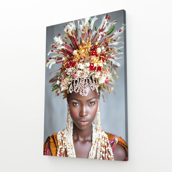 Floral Large African Wall Art