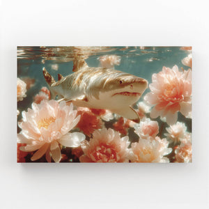 Floral Shark Artwork