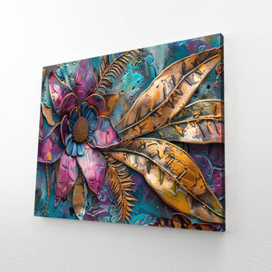 Floral Splendor Mexican Wall Art | MusaArtGallery™