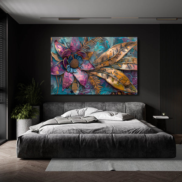 Floral Splendor Mexican Wall Art | MusaArtGallery™