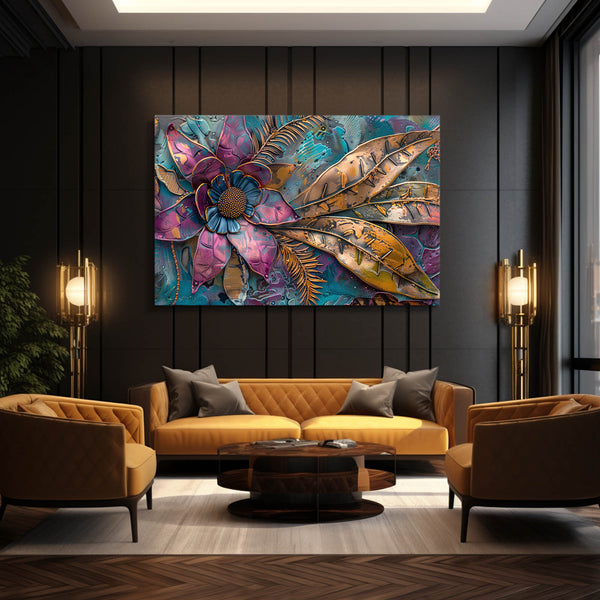 Floral Splendor Mexican Wall Art | MusaArtGallery™