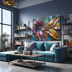 Floral Splendor Mexican Wall Art | MusaArtGallery™