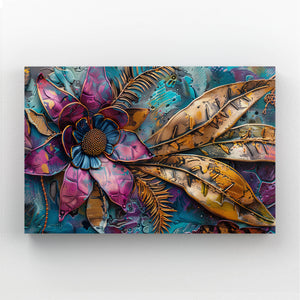 Floral Splendor Mexican Wall Art | MusaArtGallery™