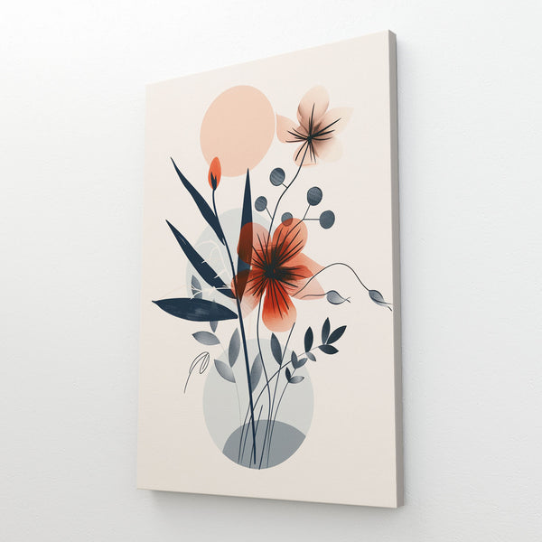Flower Boho Canvas Art | MusaArtGallery™