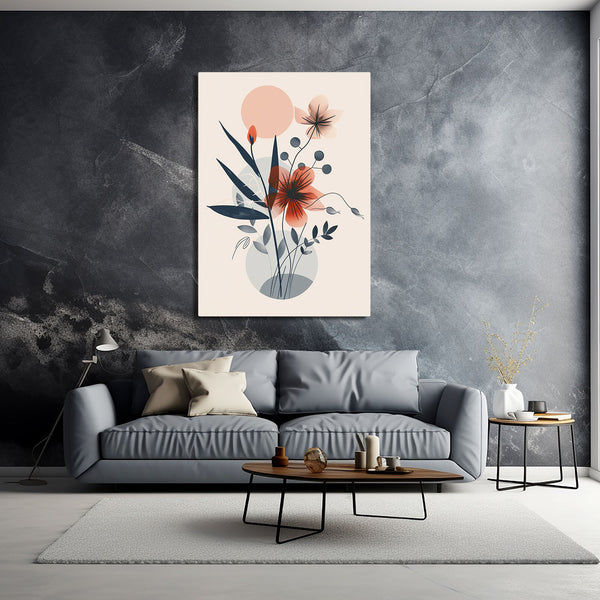 Flower Boho Canvas Art | MusaArtGallery™