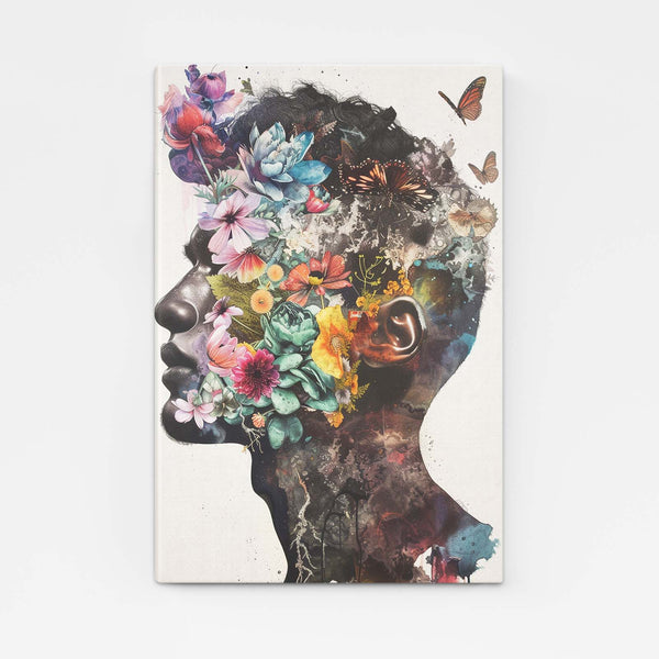 Flower Face Trippy Art | MusaArtGallery™