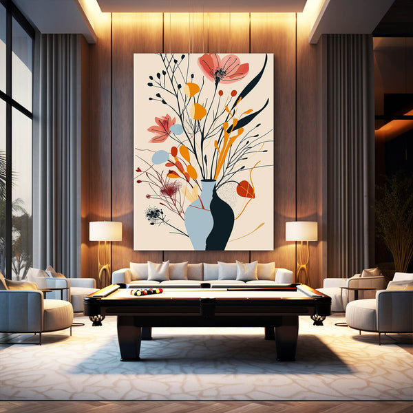 Flower Pot Boho Wall Art | MusaArtGallery™