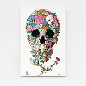 Flower Skull Art | MusaArtGallery™