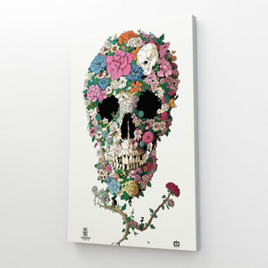 Flower Skull Art | MusaArtGallery™