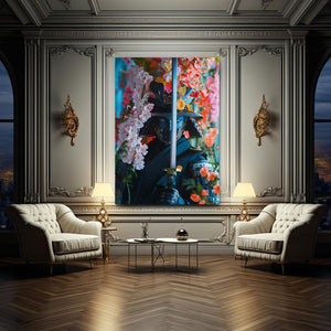 Flowered Samurai Art