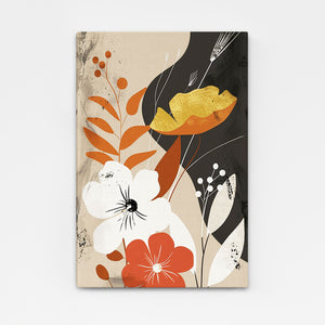 Flowers Decor Boho Wall Art | MusaArtGallery™