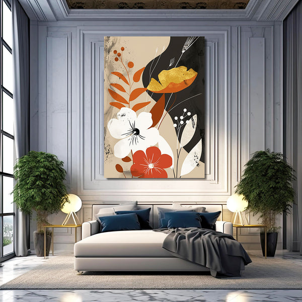 Flowers Decor Boho Wall Art | MusaArtGallery™