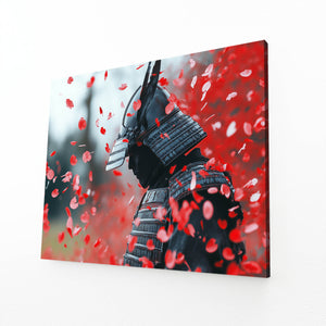 Flowers Samurai Wall Art