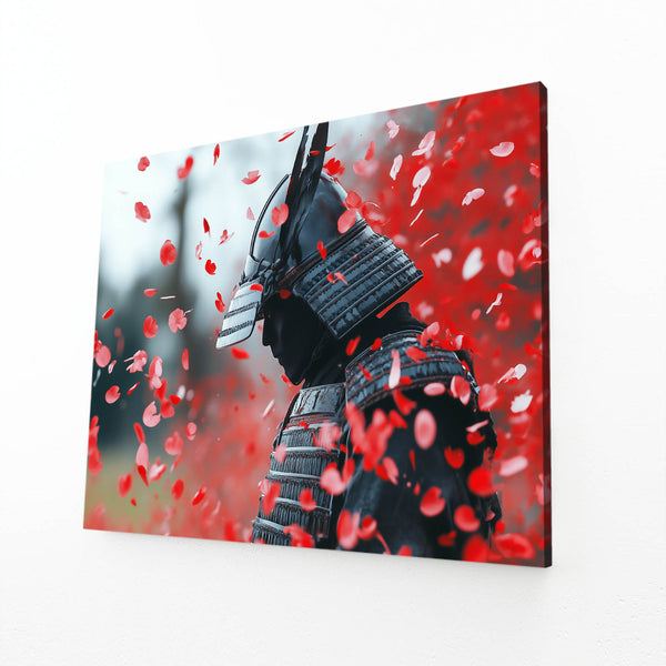 Flowers Samurai Wall Art