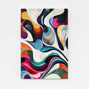 Flowing Curves Mexican Wall Art | MusaArtGallery™