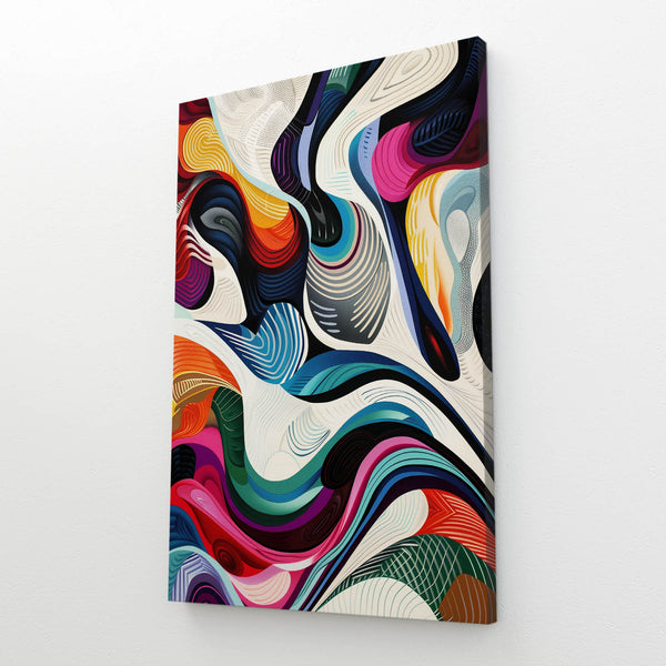 Flowing Curves Mexican Wall Art | MusaArtGallery™